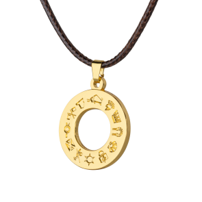 Colgante ALMAHISPANIA Dorado 25mm