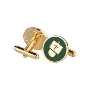 Gemelos para Camisa ALMAHISPANIA Carabela Esmaltado Verde 18mm