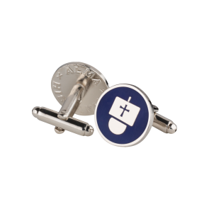 Gemelos para Camisa ALMAHISPANIA Carabela Esmaltado Azul 18mm