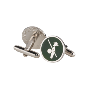 Gemelos para Camisa ALMAHISPANIA Quijote Esmaltado Verde 18mm