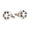 Gemelos para Camisa ALMAHISPANIA 6+6 Plateado 18mm