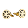 Gemelos para Camisa ALMAHISPANIA 6+6 Dorado 18mm
