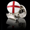 Gemelos Skultuna St George Cross - Cruz de San Jorge