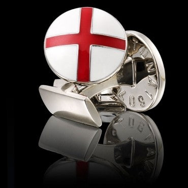 Gemelos Skultuna St George Cross - Cruz de San Jorge
