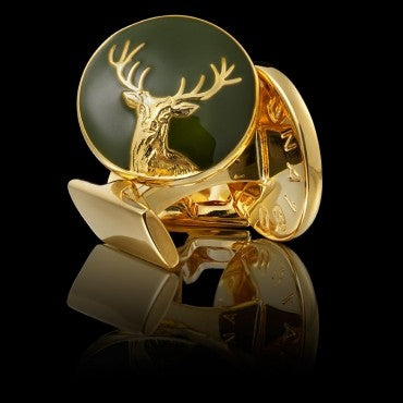 Gemelos Skultuna Serie The Hunter The Deer Gold - El Venado Dorado