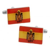 Gemelos Bandera España Aguila de San Juan