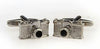 Gemelos Camara Reflex Plateada