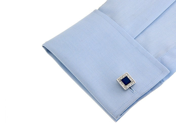 Gemelos Square Crystal Blue