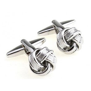 Gemelos Nudo Plated Puntos