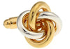 Gemelos Nudo Plated and Gold Double