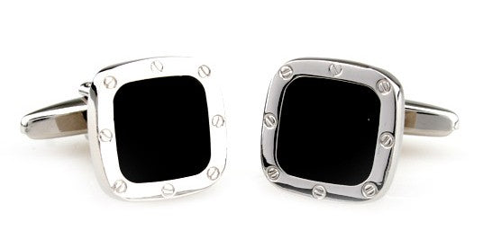 Gemelos Wedding Square Black Onix Point