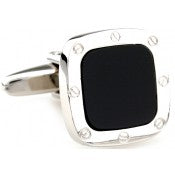 Gemelos Wedding Square Black Onix Point