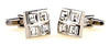 Gemelos Beour Ceremony Swarovski Blanco