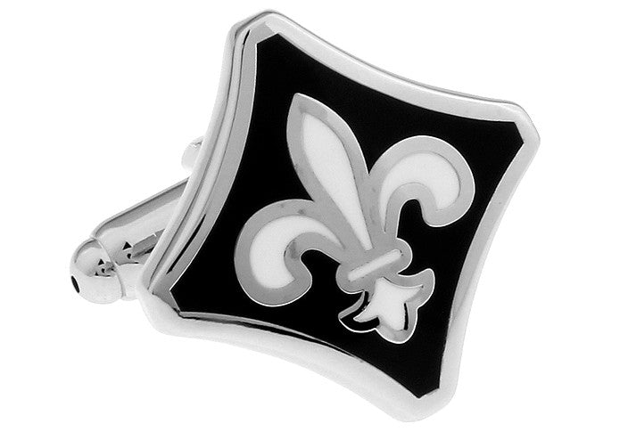 Gemelos  de Bandera Flor de Lys