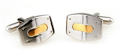 Gemelos Wedding Gold and Steel Design