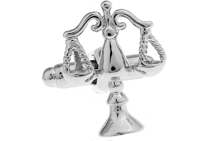 Gemelos Justicia Balanza Plated