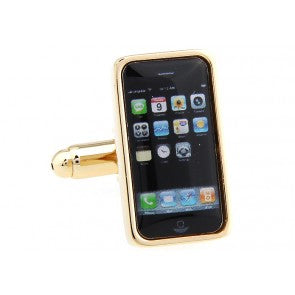 Gemelos Iphone Dorado