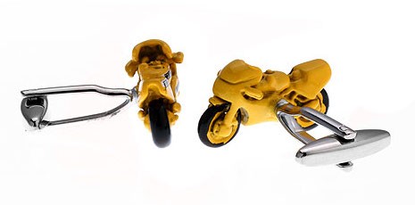 Gemelos Moto Amarilla