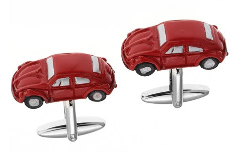 Gemelos Volkswagen Escarabajo Rojo 3D