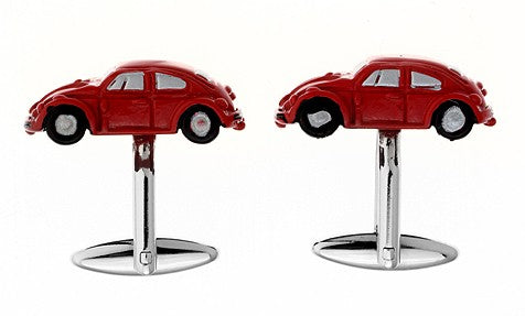 Gemelos Volkswagen Escarabajo Rojo 3D