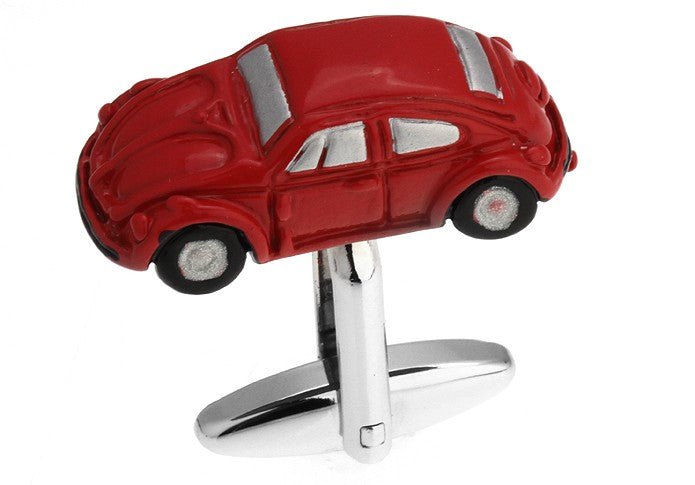 Gemelos Volkswagen Escarabajo Rojo 3D