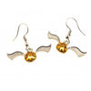 Pendientes Snitch dorada Harry potter 30x10mm