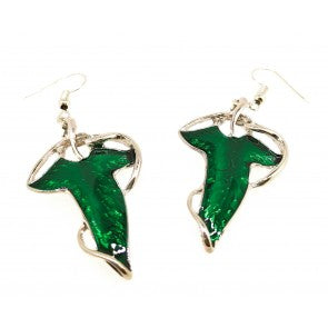 Pendientes Hoja de Lorien El señor de los Anillos 39x24mm