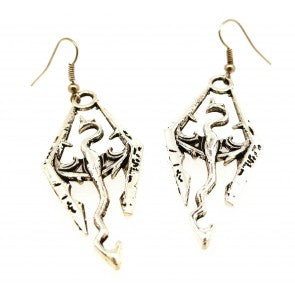 Pendientes Skyrim Logo 30x20mm
