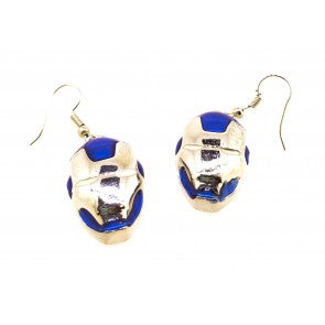 Pendientes Iron Man face 25x16mm