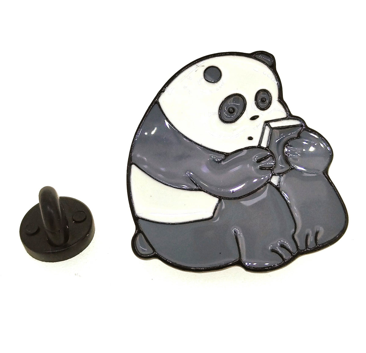 Pin de solapa Osito Panda 30x30mm