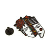 Pin de solapa Cara efecto visual Floreado 37x29mm