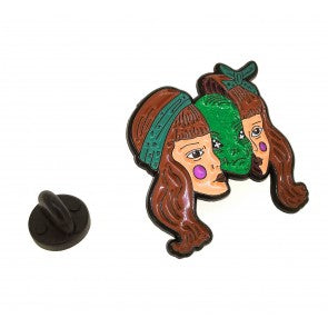 Pin de solapa Cara efecto Visual Alien 28x26mm