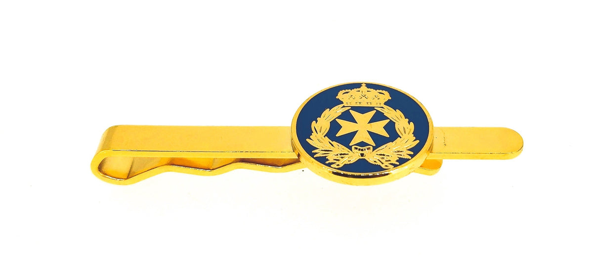 Pasador de corbata cuerpo de sanidad militar azul 55 mm