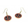 Pendientes Masacre Dead Pool 16mm