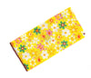 Pañuelo de Algodon Amarillo Flores Color 23x23cm
