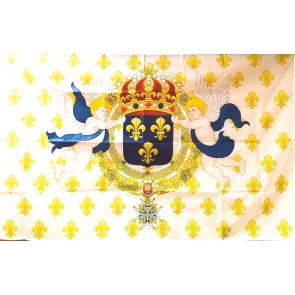 Bandera Escudo Naval Francés 1643-1745 90x150cm