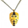 Colgante V Vendetta Mask 7,2 x 4 cm