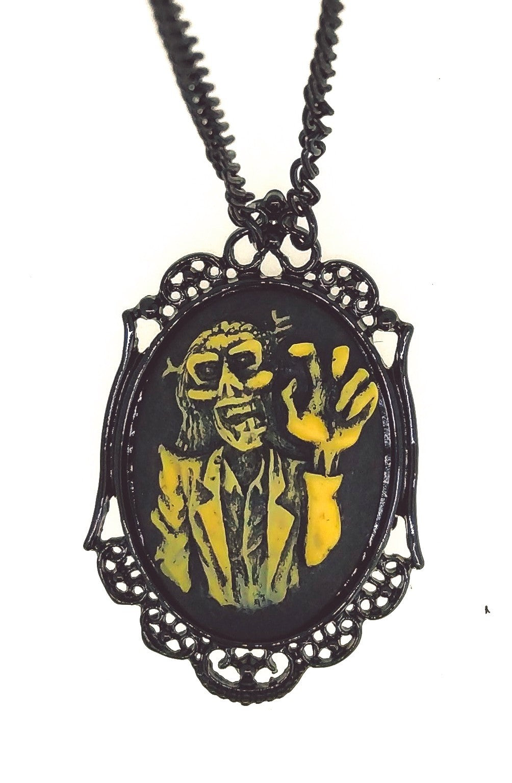 Colgante Zombie en Marco 58x38mm