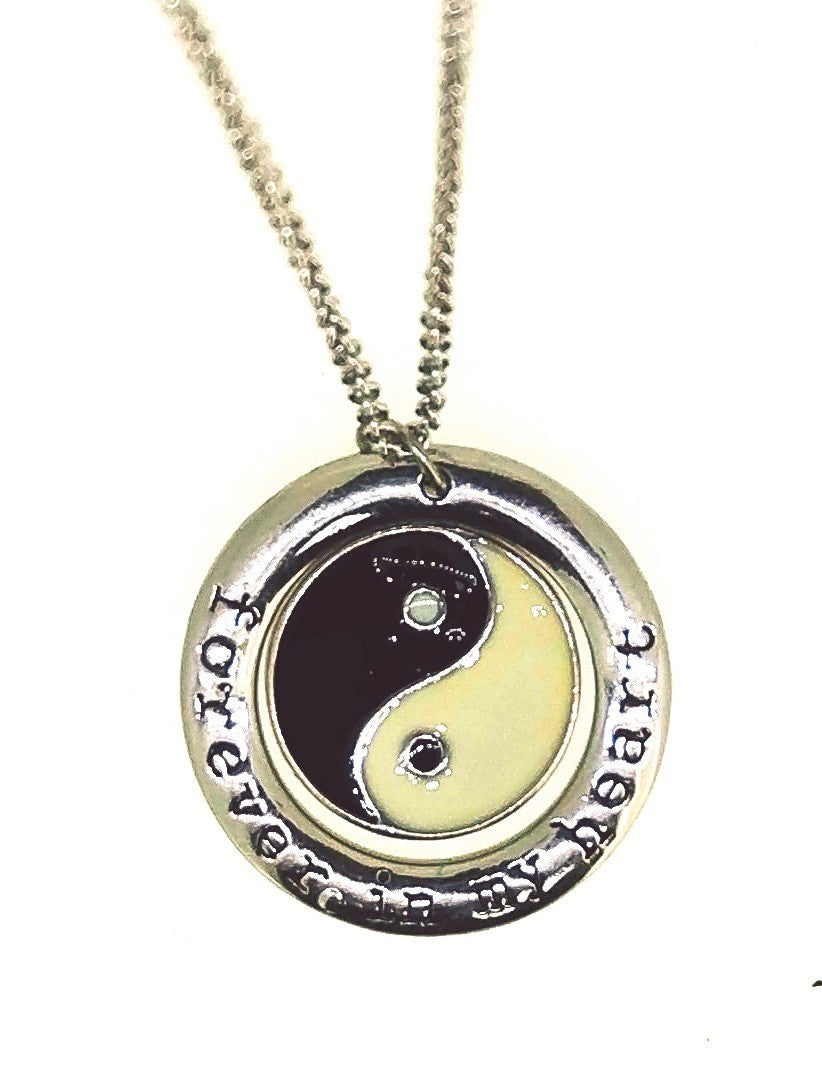 Colgante Forever in my Heart Plated 28mm