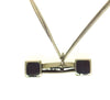 Colgante Mancuerna Plated 31x8mm