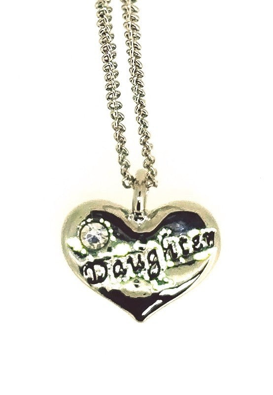Colgante Corazon Daugther 19x15mm