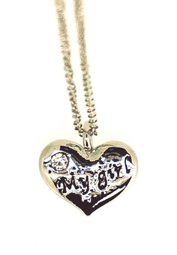 Colgante Corazon My Girl 19x15mm