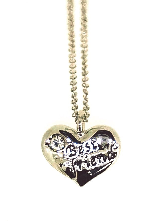 Colgante Corazon Best Friend 19x15mm