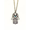 Colgante Mano Fatima Plated 30x20mm