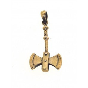 Colgante Hacha Plata 27x12mm