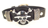 Pulsera Calavera One Piece Negra 25mm