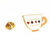 Pin de solapa Alicia en el Pais de las Maravillas Taza de Te 29x18mm