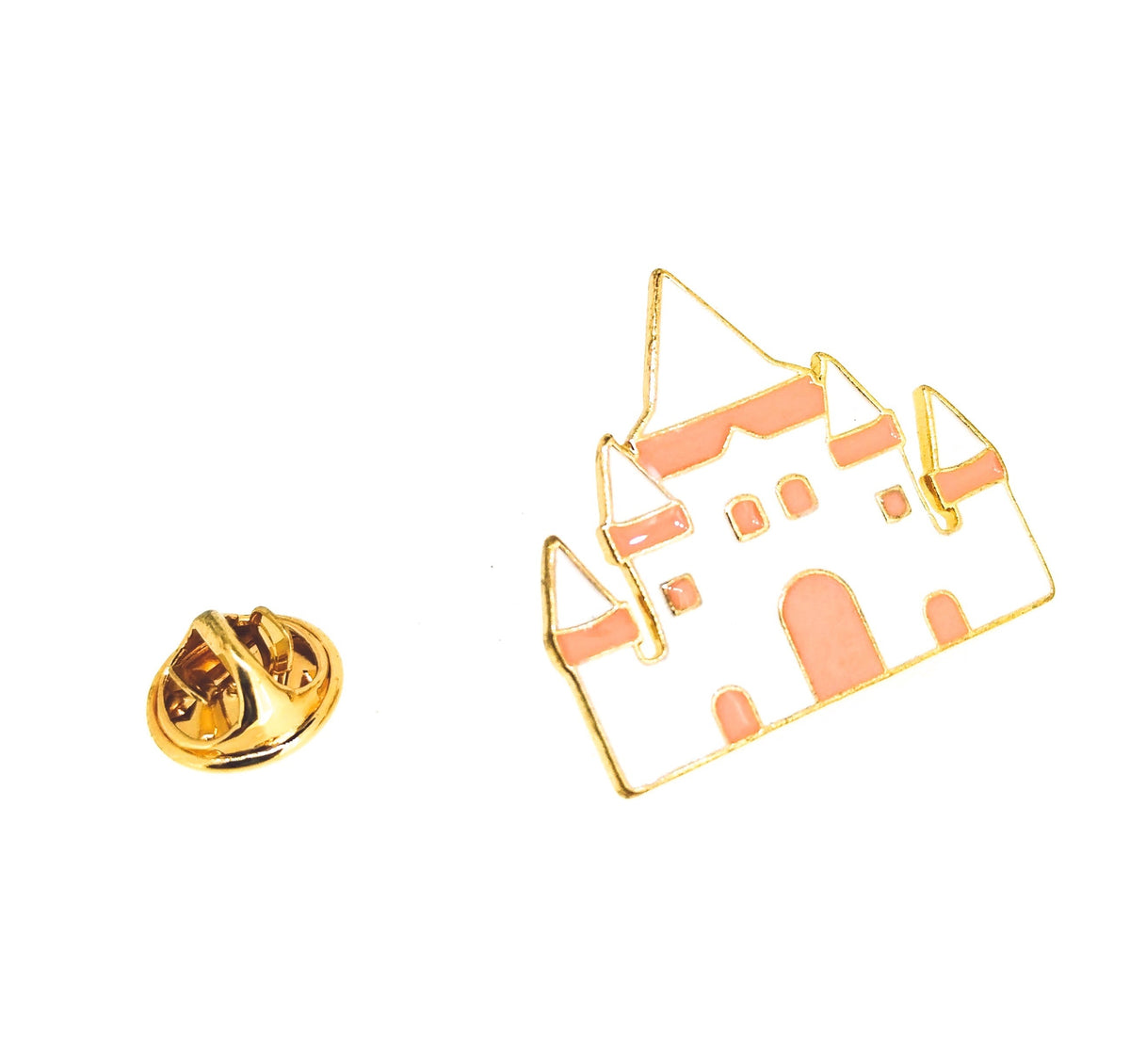 Pin de solapa Alicia en el Pais de las Maravillas Castillo Reino 30x25mm