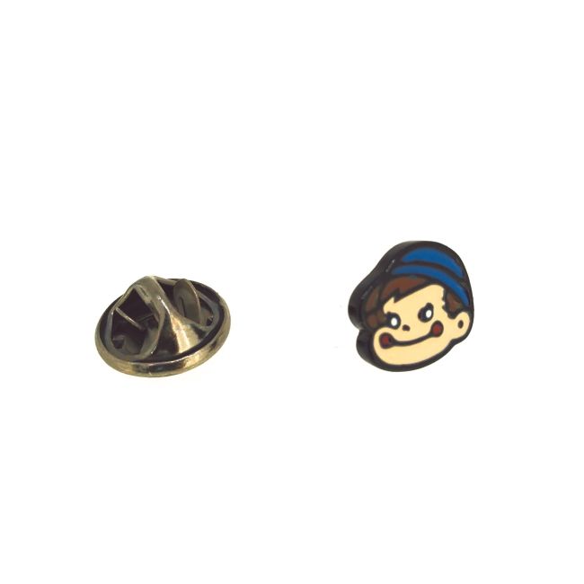 Pin de solapa Anime Cartoon Face 11x9mm