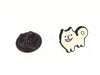 Pin de solapa Perrito Blanco 14x9mm